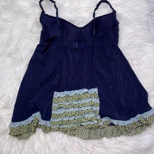 Vintage Y2K Victoria’s Secret Babydoll Chemise Lingerie Dress Size 36B